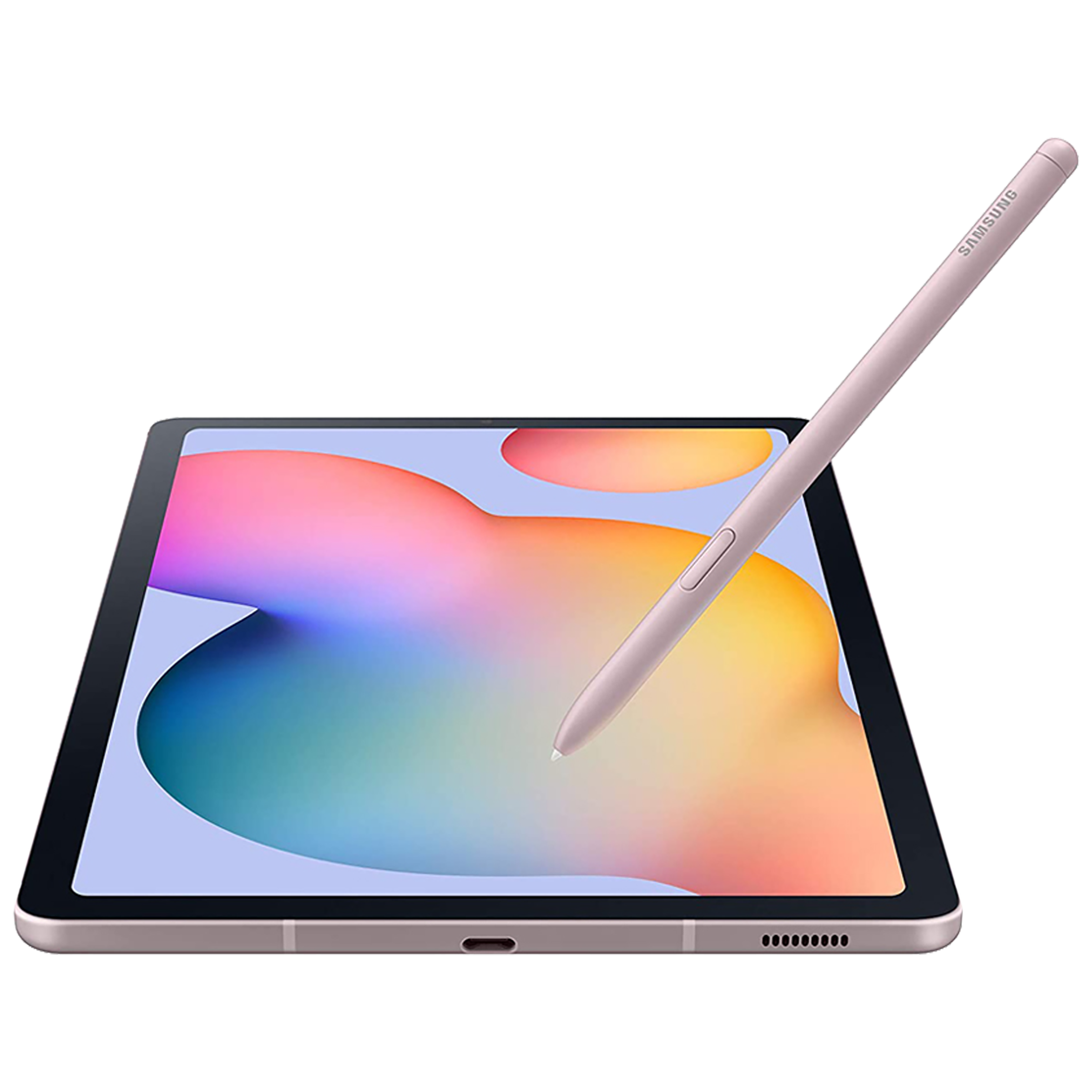 SAMSUNG Galaxy Tab S6 Lite Wi-Fi Android Tablet with Stylus (10.4 Inch, 4GB  RAM, 128GB ROM, Chiffon Pink)